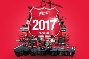 MILWAUKEE BIG RED TRUCK tour v CIBET Proficentru - červen 2017